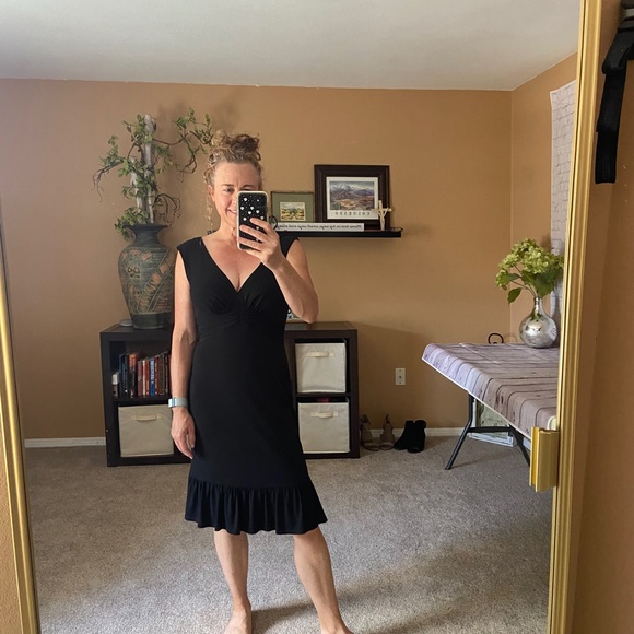 White House Black Market Black Dress - Picture 5 of 10